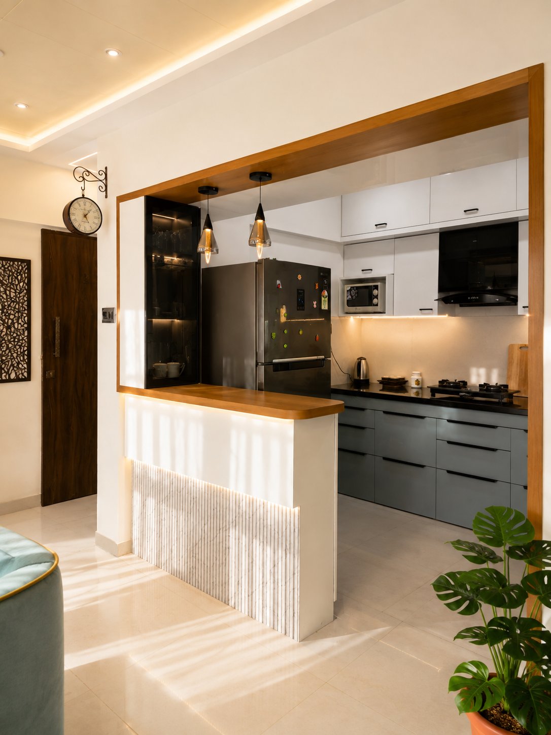 Breakfast counter